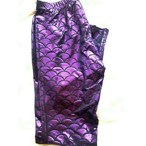 Purple Mermaid Leggings