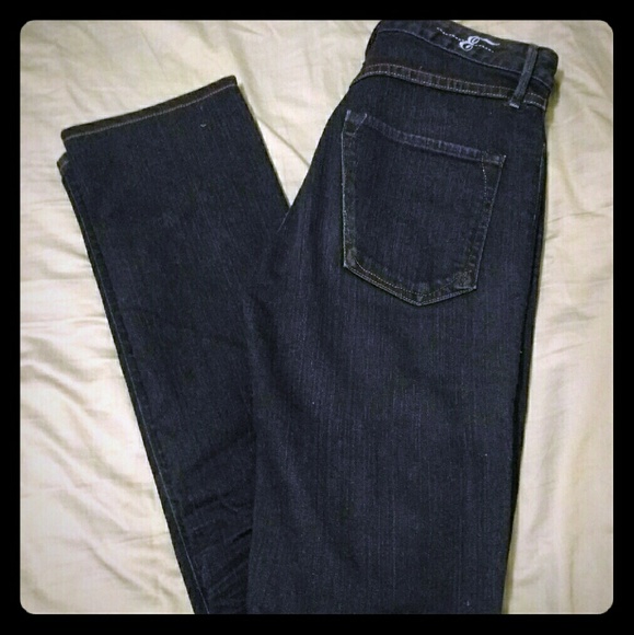 Earnest Sewn dark denim jeans straight leg