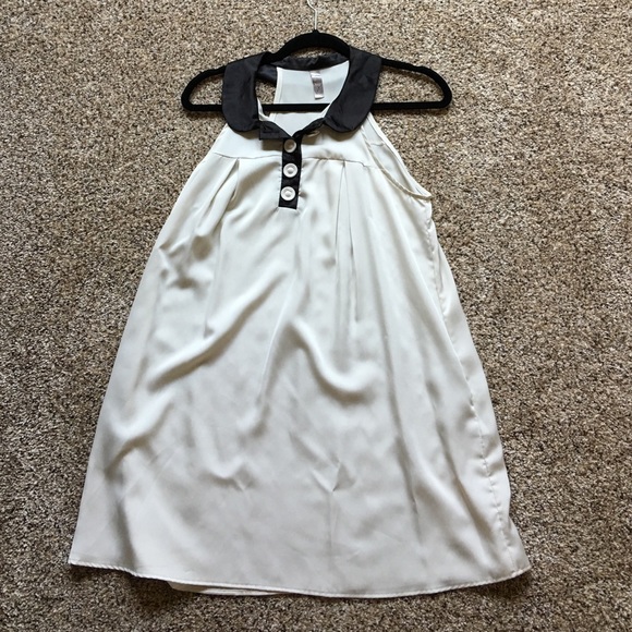 Collared Racer Back Dress - Picture 2 of 4