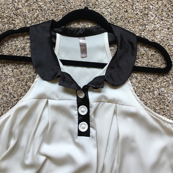 Collared Racer Back Dress - Picture 3 of 4