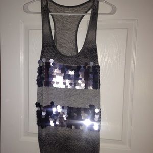 Express Sequin Tank Top