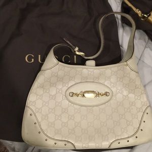 gucci leather handbag