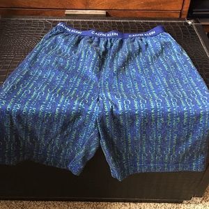 Boys Calvin Klein pajama shorts