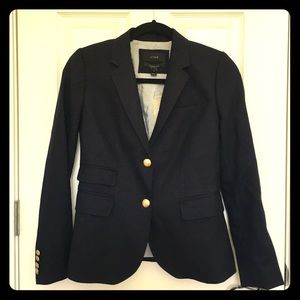 J.Crew navy blue schoolboy blazer