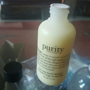 New philosophy purity travel size facewash
