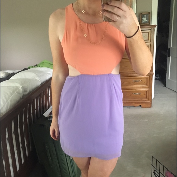 Cute Pastel Cutout Dress from Nasty Gal 💕