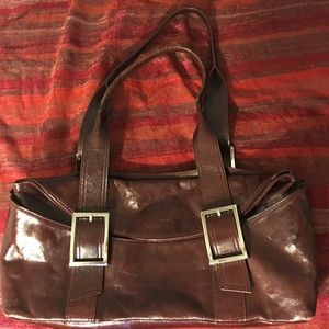 Kenneth Cole burgundy handbag