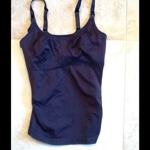 2 Cake Lingerie nursing tank tops in Black and Tan