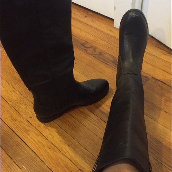 Forever 21 black riding boots