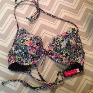 Victoria Secret Push-up Ruffle Bikini Top