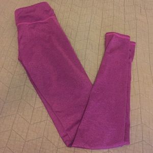 Magenta leggings