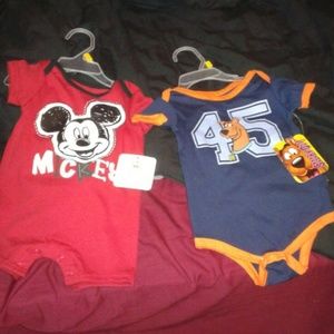 2 NWT onesies for boys