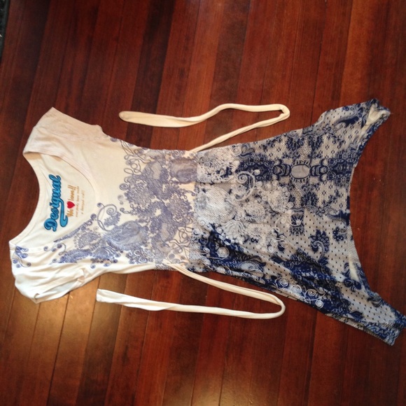 Desigual flower design skater dress