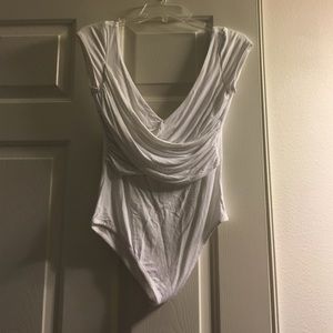 Venus white bodysuit