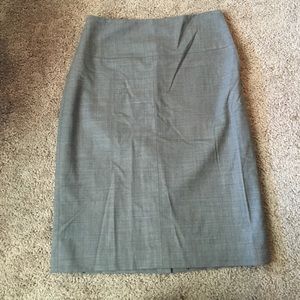 Banana Republic Grey Pencil Skirt