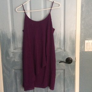 Bloomingdales plum dress