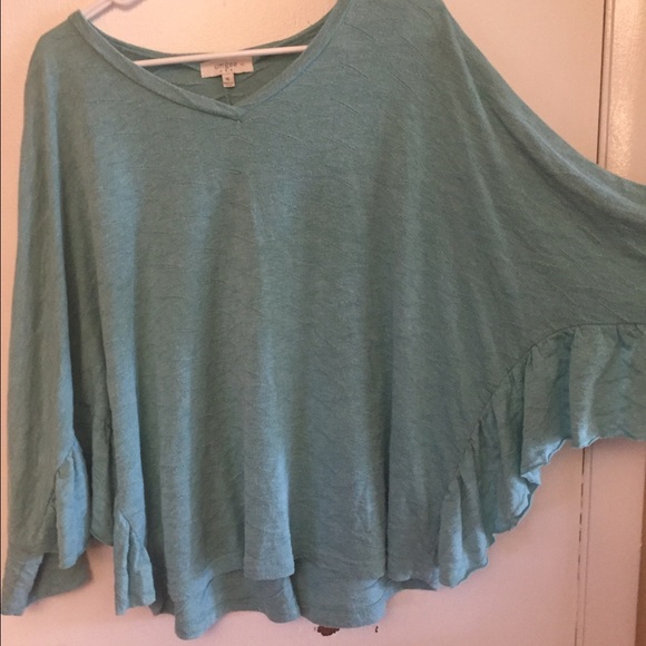 Umgee LightBlue Blouse.