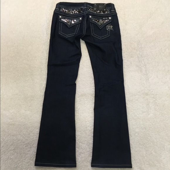 Miss Me Easy Boot Dark Denim Jeans - Picture 5 of 6