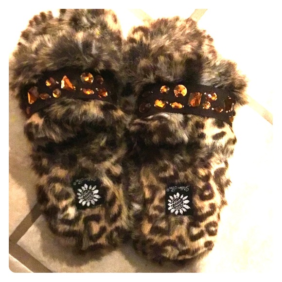 Yellow box slippers