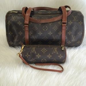 Authentic Louis Vuitton Papillon 30 with pouch