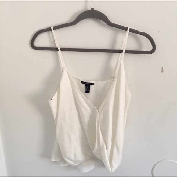 SOLD Forever 21 White Tank Top