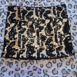Sequin skirt