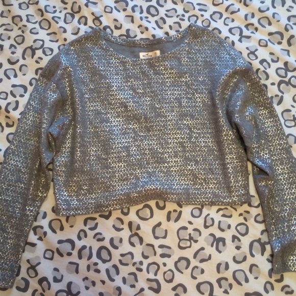 Sparkly Crop Sweater
