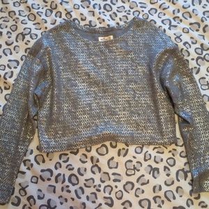 Sparkly Crop Sweater