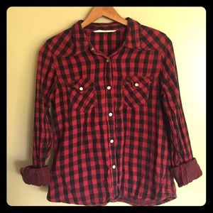 Red and black flannel