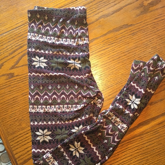 L.A. Hearts knit leggings