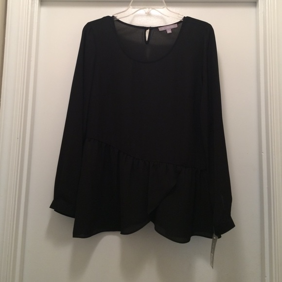 Peplum blouse never worn