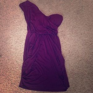 Purple dress