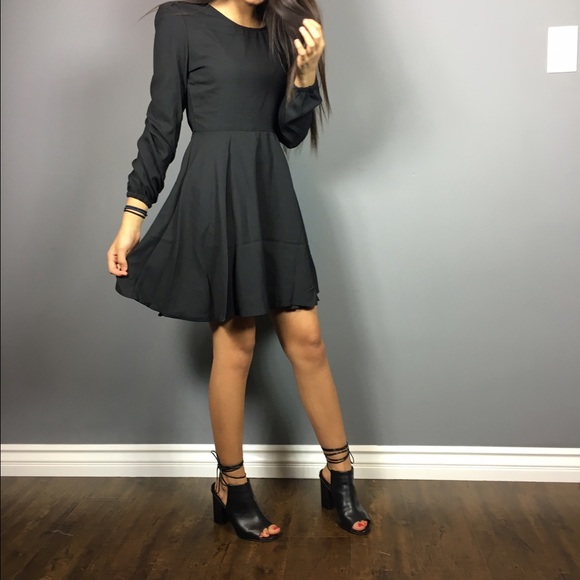 🆕Chic boho style black dress💜 - Picture 3 of 4