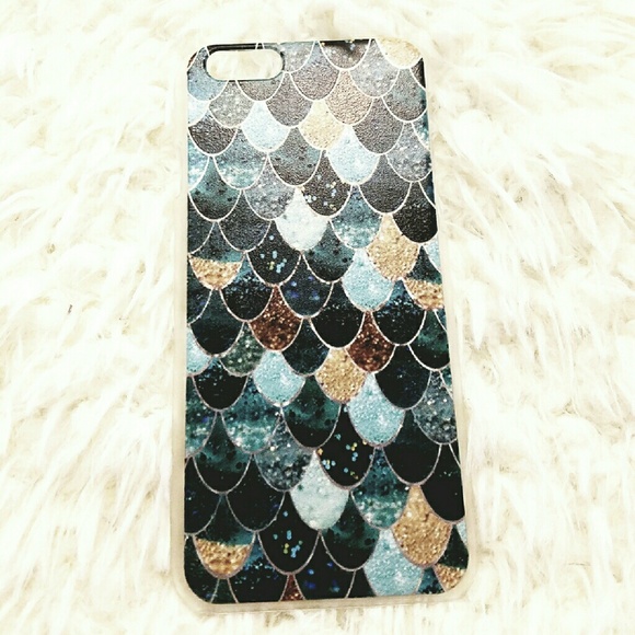Last 1 green mermaid scale iPhone case - Picture 2 of 4