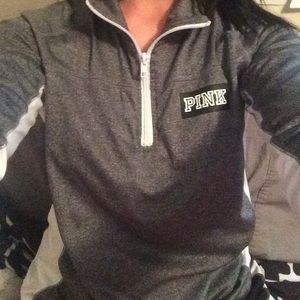 PINK ultimate half zip