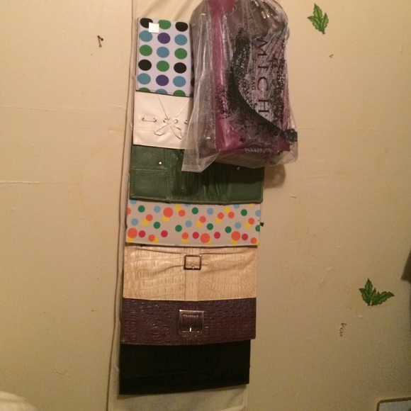 LARGE. Miche black set with storage hanger