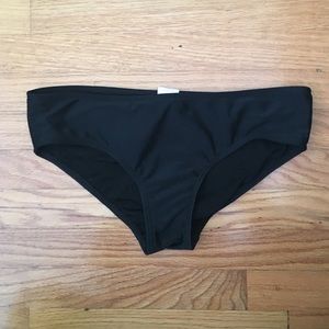 Black bikini bottoms
