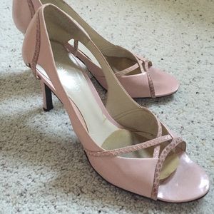 Pink Nine West heels