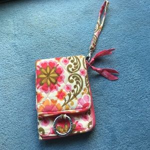 Vera Bradley wallet wristlet