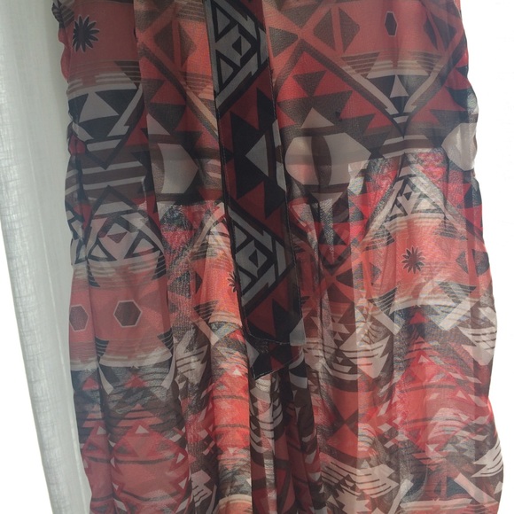Wide leg tribal pant - Picture 2 of 2
