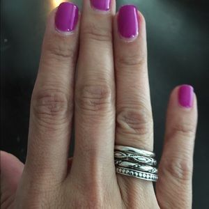 Silpada Sterling Silver Stackable Rings