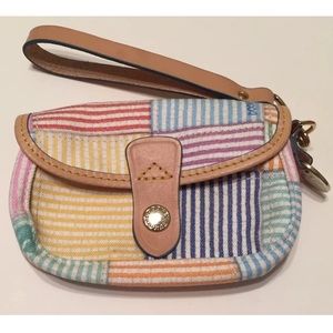 Dooney & Bourke Seersucker Wristlet