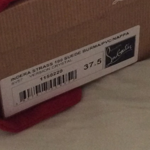 Christian louboutin indera strass 100 crystal