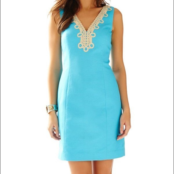 Lilly Pulitzer Searulean Bentley Shift