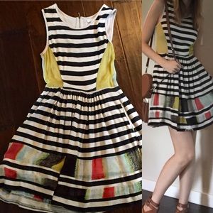 ANTHRO DRESS- amazing print!!