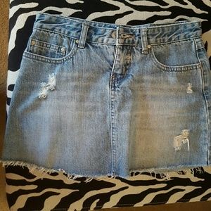 Jean skirt