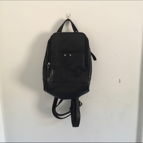 Merona Handbags - Mini Black Fashion Backpack