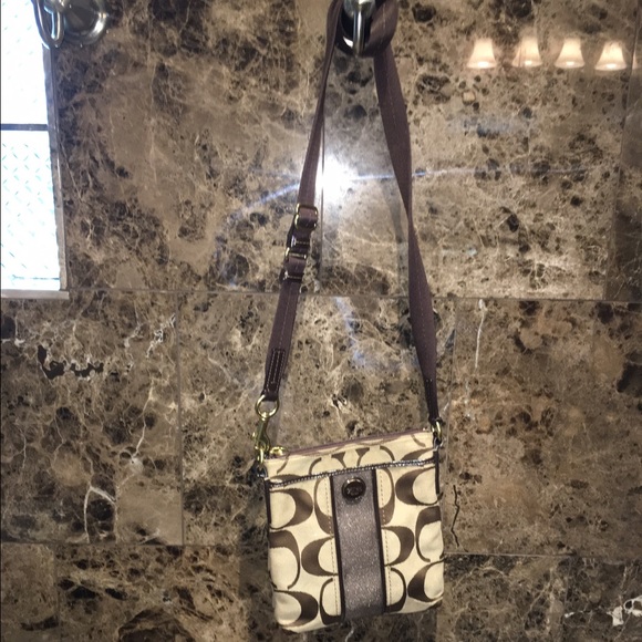 Coach cross body bag