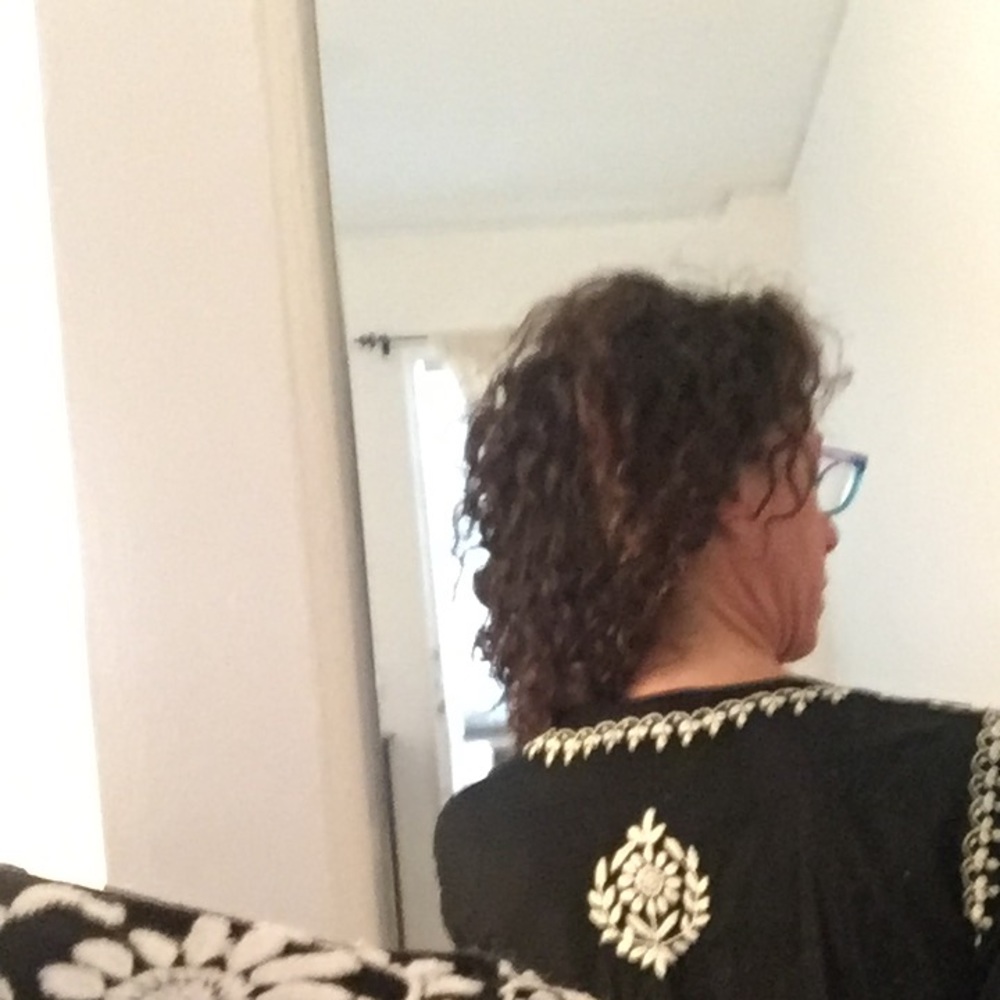 Indian hand embroidered cotton tunic - Picture 5 of 5