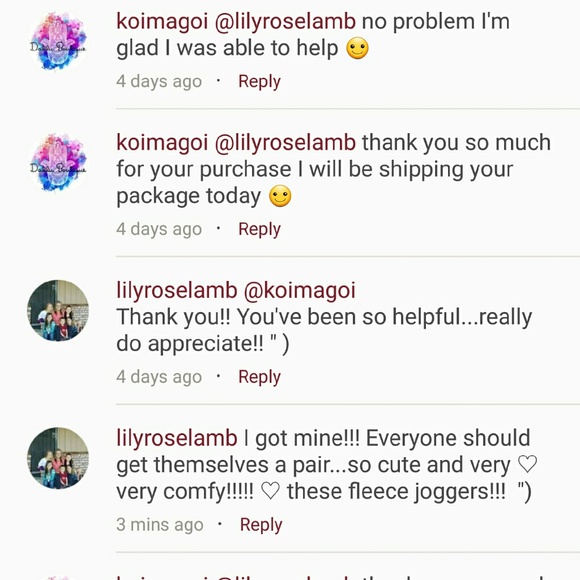 !SALE! Fleece joggers - Picture 3 of 4